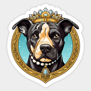 Royal Staffy Sticker